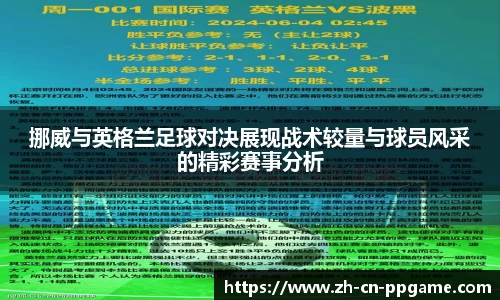 挪威与英格兰足球对决展现战术较量与球员风采的精彩赛事分析